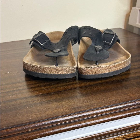 Tatami by Birkenstock Black Gizeh Woven Sandals Size 45 main image 7